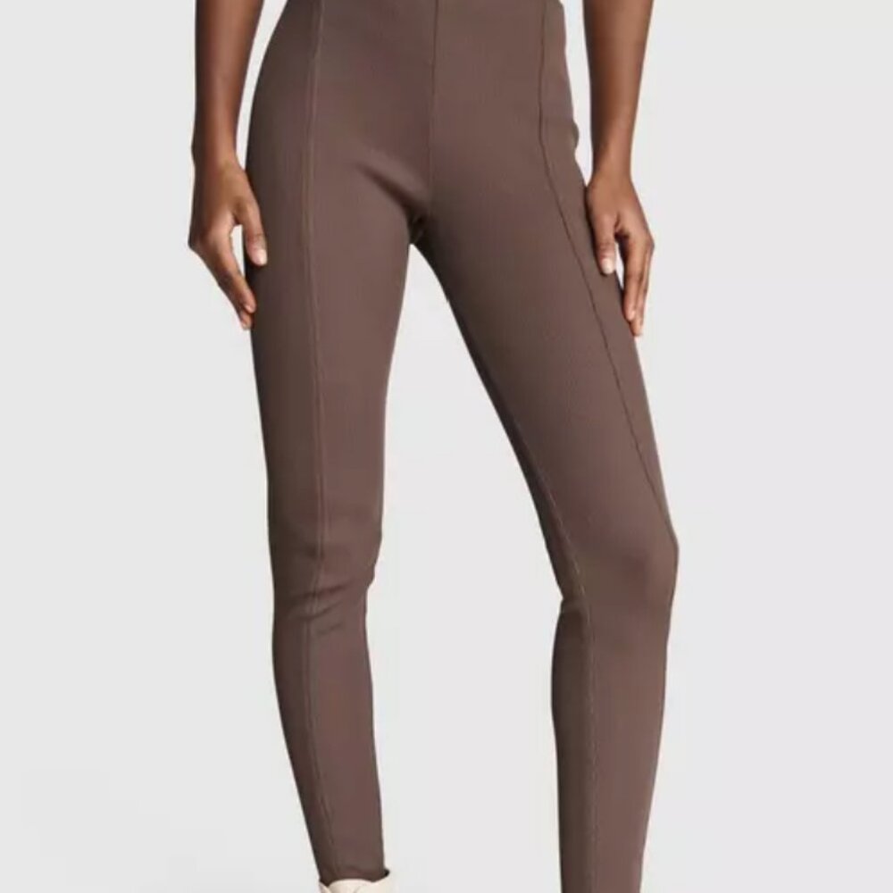 Rag & Bone Brigetta Rib Legging (Brown)